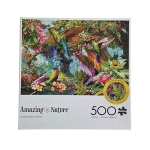 Buffalo Games "Hummingbird Garden" 500 Piece Jigsaw Puzzle